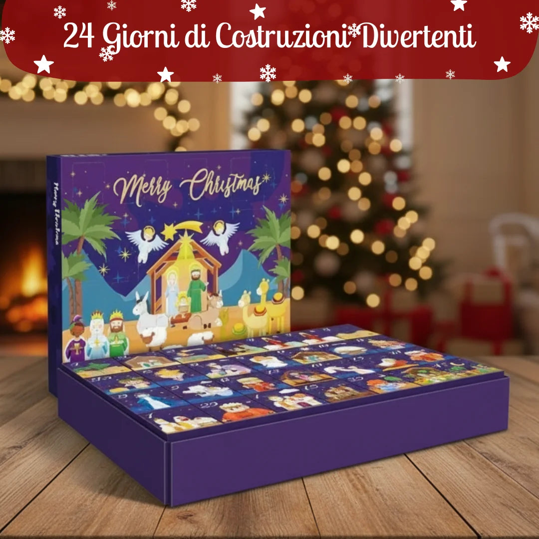24 giorni di costruzioni: la scatola regalo viola